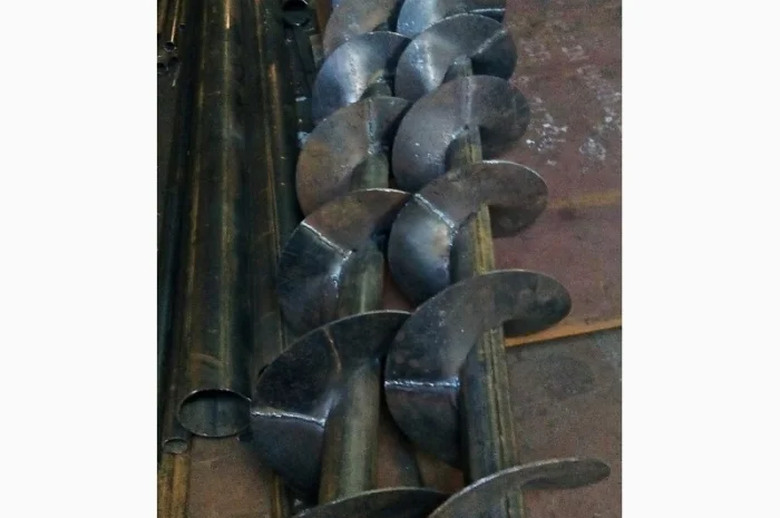 Шнековая спираль (шнек), диаметр 140 мм (под трубу 159), лопасть 2 мм, 950 грн./м- фото № 2