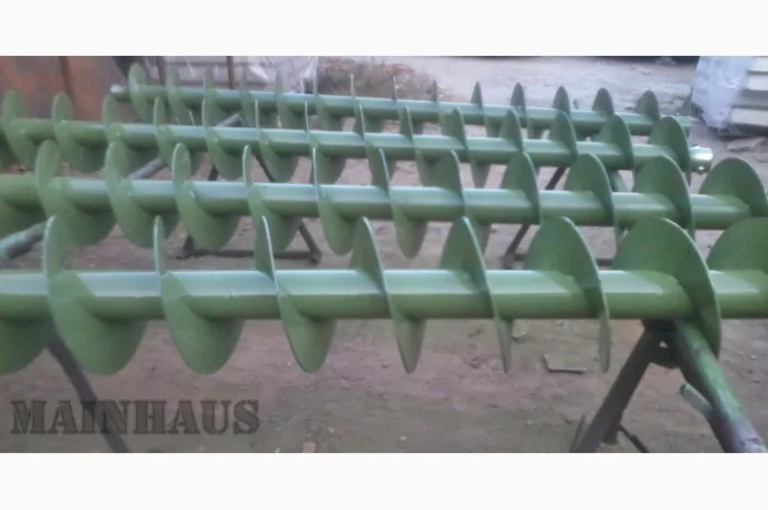 Шнековая спираль (шнек), диаметр 140 мм (под трубу 159), лопасть 2 мм, 950 грн./м- фото № 4