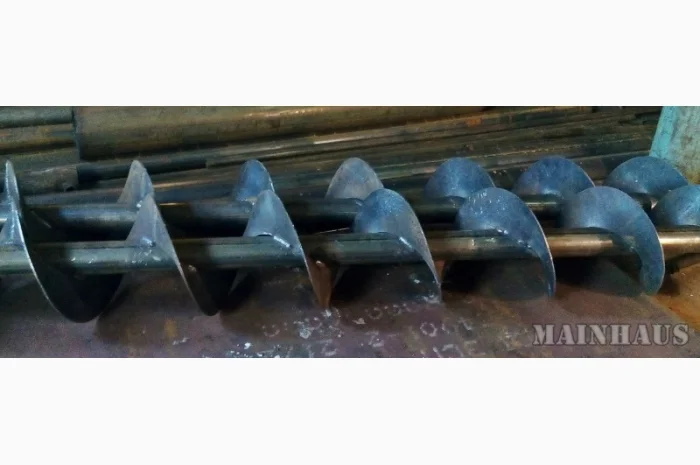 Продается шнековая спираль (шнек) диаметр 90мм (под трубу 108 мм)- фото № 3