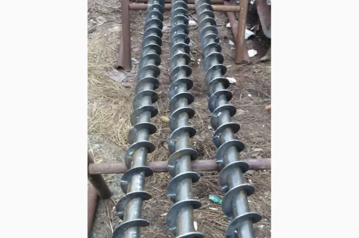 Продается шнековая спираль (шнек) диаметр 90мм (под трубу 108 мм)- фото № 4