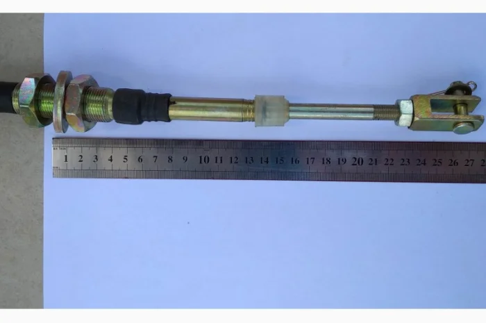 54К0009 Трос управления распределителем на погрузчик- фото № 3