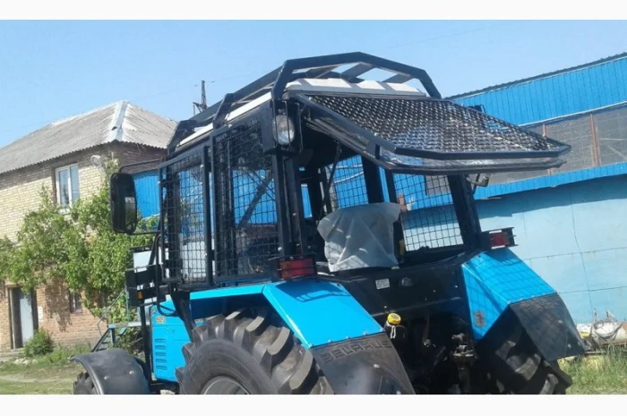 Защитные ограждения для тракторов при лесозаготовке- фото № 5