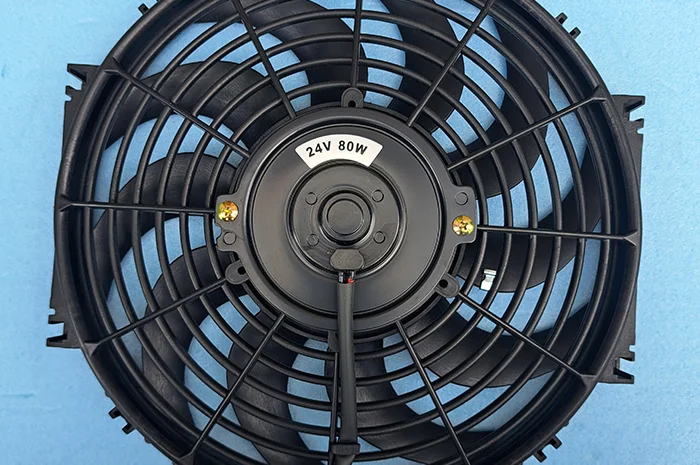 Найкраща ціна. Вентилятор кондиціонера - штовхаючий (push), S-образна лопасть, 24 V, 80 Wt- фото № 1