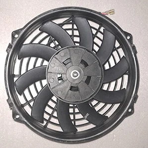 Продаж - вентилятор 9 дюймів, 24 V, 80 Wt тягнучий (pull) S-образна лопасть- фото № 1