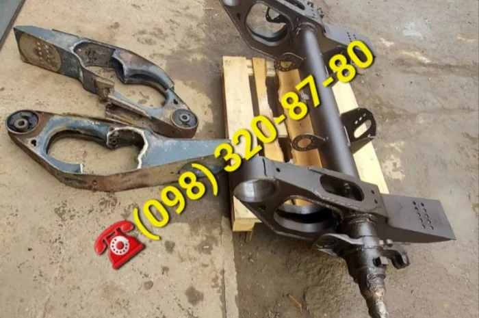 Ось SAF BI9-22W-6 для полуприцепа, ремонт оси- фото № 1