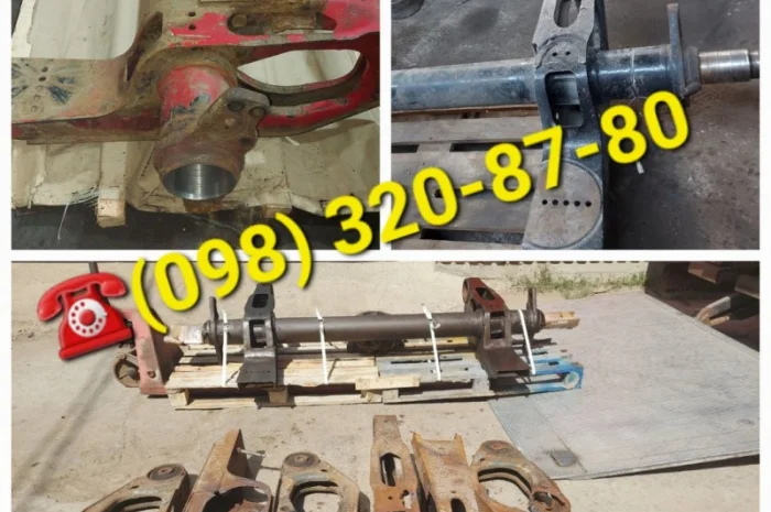 Ось для полуприцепа Mercedes-Benz- фото № 1