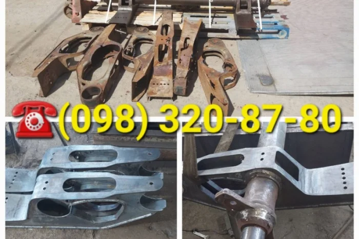 Ось Mercedes-Benz под дисковые тормоза для полуприцепа Mercedes-Benz- фото № 1