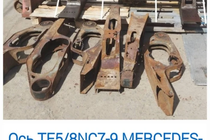 Mercedes-Benz Daimler TE5/8KC7 - 9 бу, ремонт осей- фото № 1