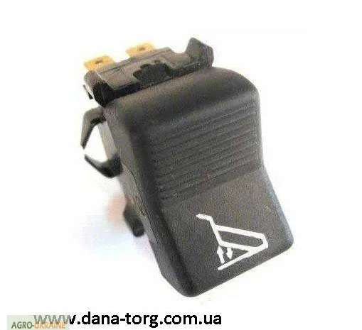 Переключатель, выключатель (клавиша) подъема платформы КрАЗ- фото № 1