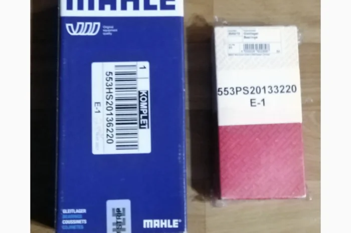 Вкладыши коренные, шатунные для двигателя Андория SW400, 6ct107- фото № 1