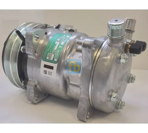 Компрессор кондиционера трактора МТЗ SANDEN 5S14 SD 6626 SS- фото № 1