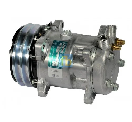 Компрессор кондиционера трактора МТЗ SANDEN 5S14 SD 6626 SS- фото № 2