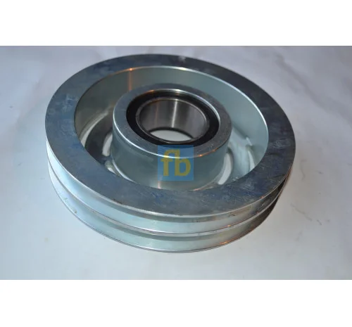 Шкив компрессора Sanden 5H14 152мм с подшипником- фото № 5