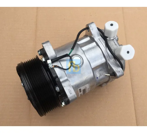 Компресор кондиціонера 5H14 8PV 119мм 12В- фото № 4