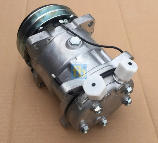 Компресор кондиціонера 5H14 A2 132мм 12в 6626, SD6626- фото № 1