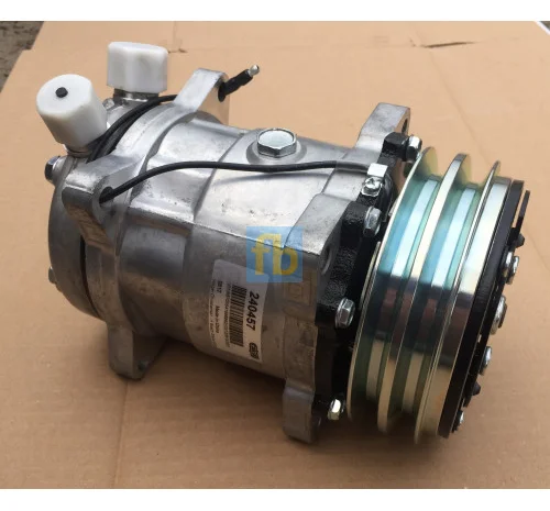 Компресор кондиціонера 5H14 24в 6627, SD6627- фото № 2