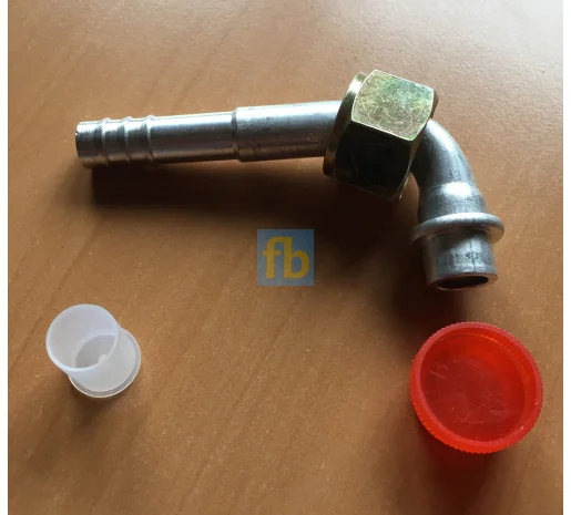 Фітинг алюмінієвий кутовий 8 гайка 7/8 від fast-best- фото № 1