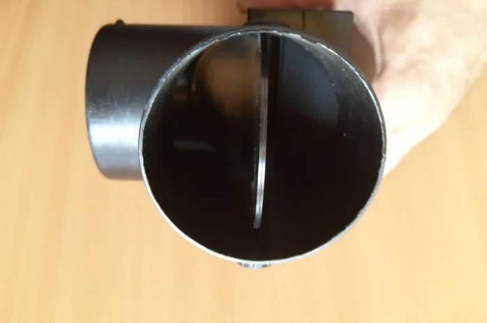 Трійник повітроводу 75мм із заслінкою для автономного обігрівача- фото № 4