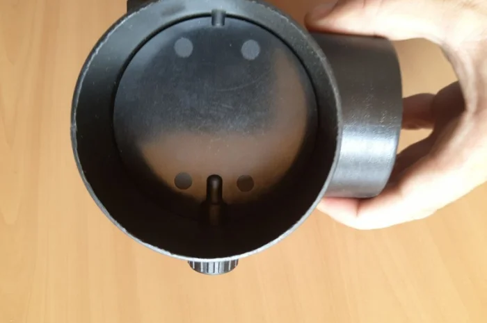 Трійник повітроводу 75мм із заслінкою для автономного обігрівача- фото № 5