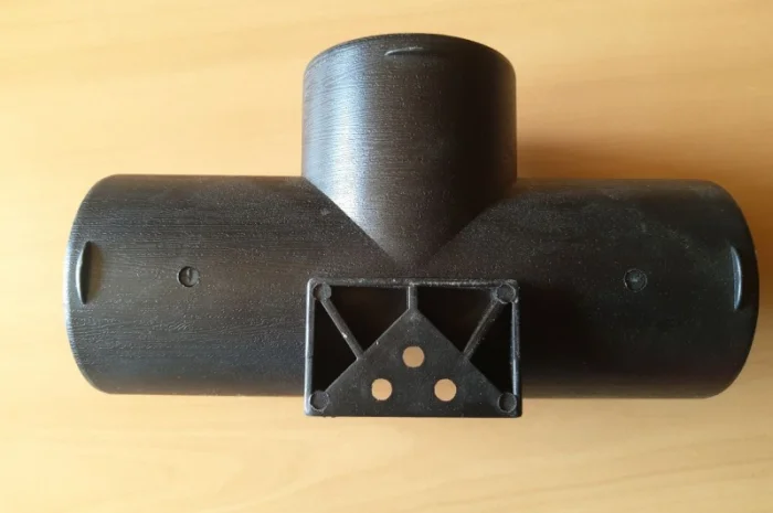 Трійник повітроводу із заслінкою для автономного обігрівача 60мм- фото № 2