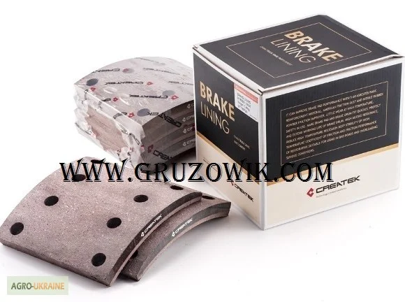 Накладка тормозная задняя Howo для самосвалов, тягачей, бетоносмесителей (миксеров) Хово- фото № 1