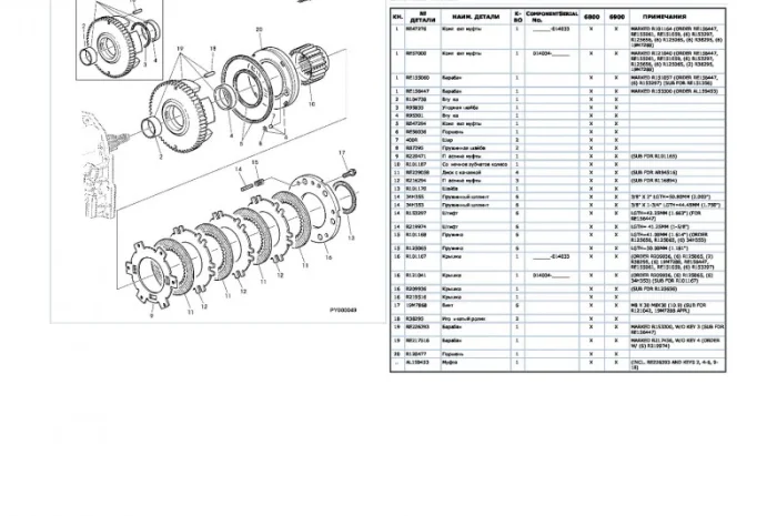 Каталог запчастей Джон Дир 6800 - John Deere 6800 на русском языке в печатном виде- фото № 1
