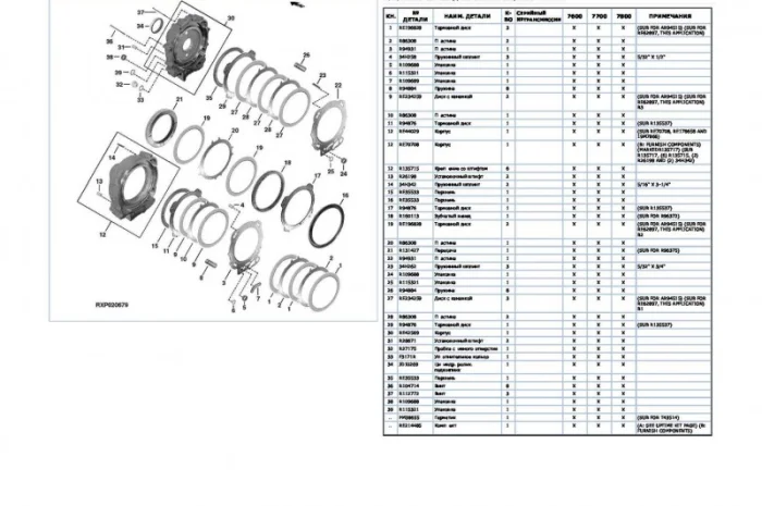 Каталог запчастей Джон Дир 7800 - John Deere 7800 в виде книги на русском языке- фото № 2