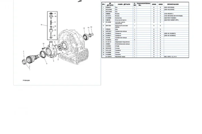 Каталог запчастей Джон Дир 6600 - John Deere 6600 в книжном виде на русском языке- фото № 1
