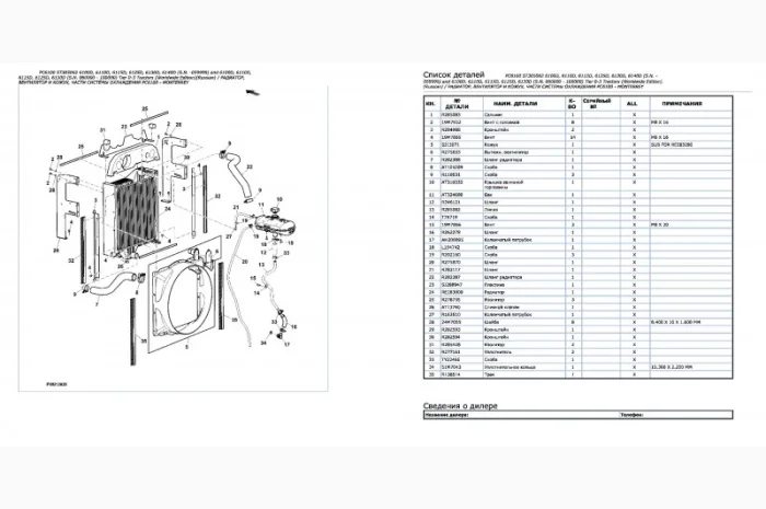 Каталог запчастей Джон Дир 6125 - John Deere 6125 в виде книги на русском языке- фото № 2