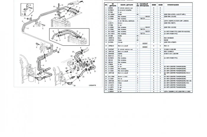 Каталог запчастей Джон Дир 6300 - John Deere 6300 в книжном виде на русском языке- фото № 2