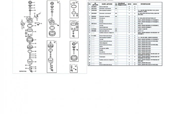 Каталог запчастей Джон Дир 6310 - John Deere 6310 в виде книги на русском языке- фото № 2