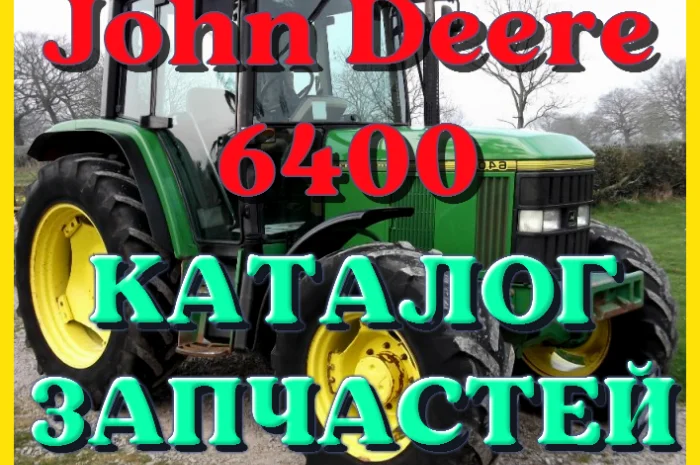 Каталог запчастей Джон Дир 6400 - John Deere 6400 на русском языке в печатном виде- фото № 1