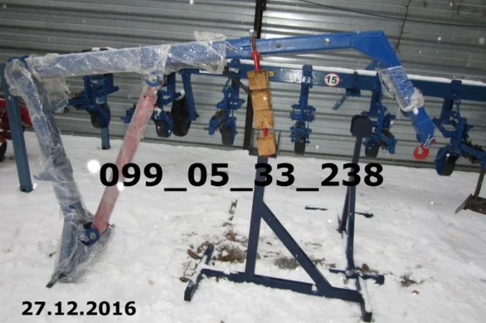 Манипулятор тракторный МТЗ, ЮМЗ, Т-40 на заднюю навеску быстросьемный, грузоподьемность- фото № 1