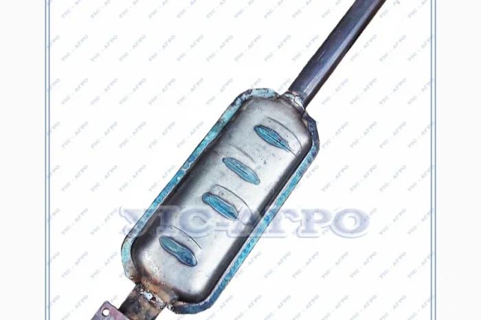 Глушитель трактора Т-25 (Д21А-1201040) с трубой- фото № 1