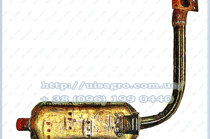 Глушитель трактора Т-16 (СШ20.19.054) с трубой- фото № 2
