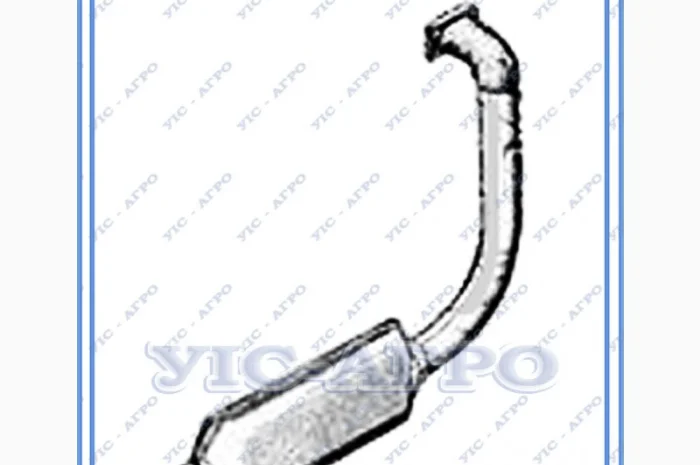 Глушитель трактора Т-16 (СШ20.19.054) с трубой- фото № 3