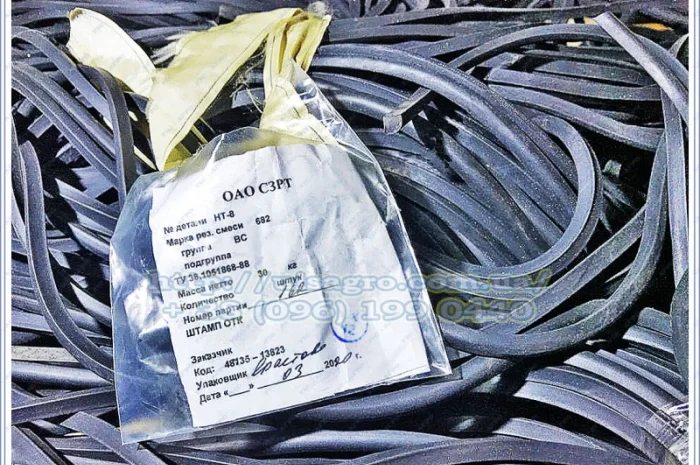 Уплотнитель стекла НТ-9 + замок вкладыш НТ-8 (Т-16, Т-25, Т-40, ДТ-75, Т-150, МТЗ, ЮМЗ)- фото № 3