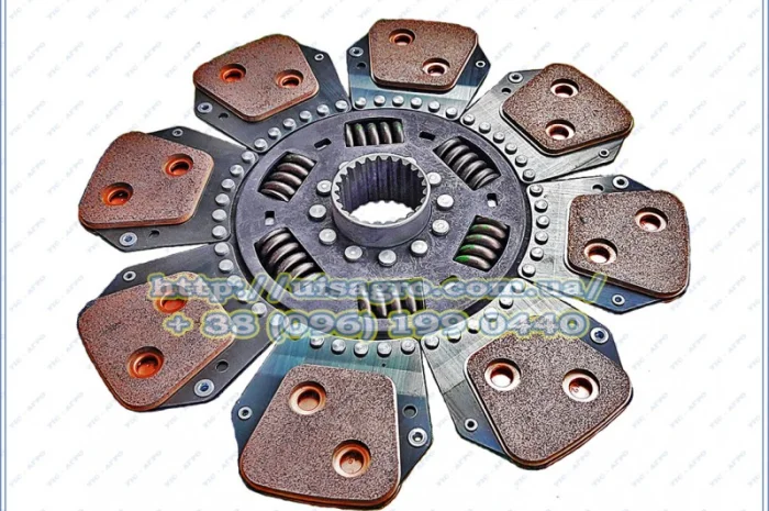 Диск сцепления ведомый ХТЗ-17021, 17221 (DEUTZ, ММЗ) лепестковый (пр-во Luk) 335034310- фото № 5