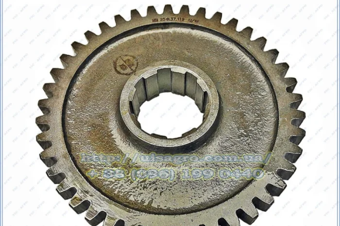 Шестерня КПП Т-25Ф (25Ф.37.119) Z=42 ведомая коробки передач Т-25Ф, Т25ФМ, ХТЗ-2511- фото № 1