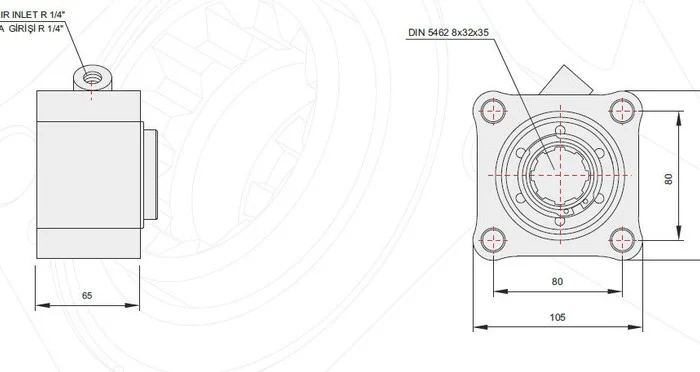 Коробка отбора мощности КОМ на ZF-1- фото № 5
