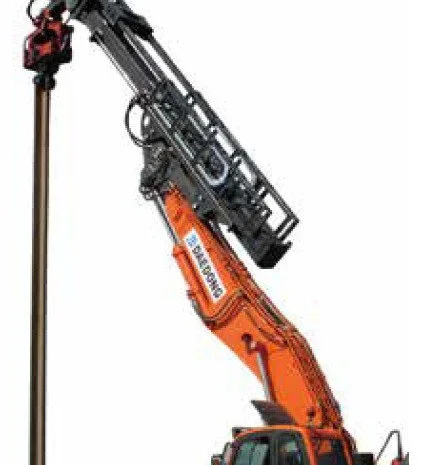 Телескопический вибромолот DTVH850 / Telescopic Vibro Hammer DTVH850- фото № 1
