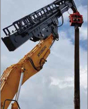 Телескопический вибромолот DTVH850 / Telescopic Vibro Hammer DTVH850- фото № 2