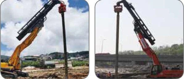 Телескопический вибромолот DTVH850 / Telescopic Vibro Hammer DTVH850- фото № 3