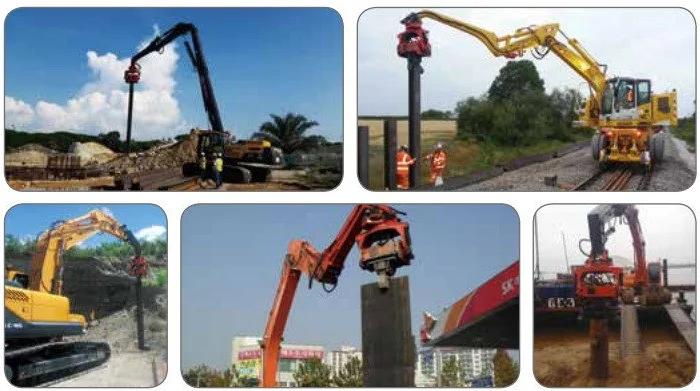 Вибропогружатель наклонного типа DPD350T / Pile Driver (Tilting Type) DPD350T- фото № 2