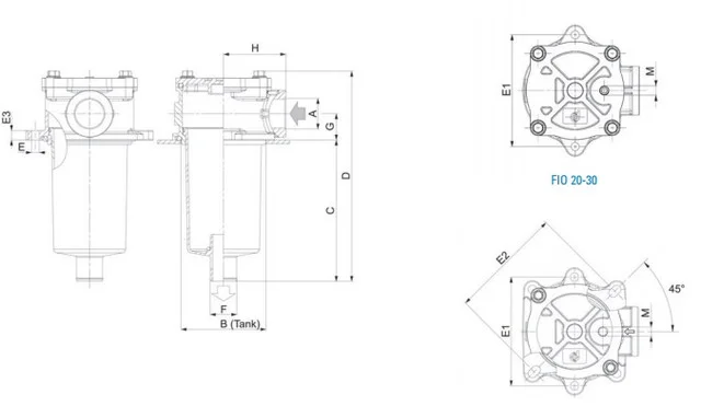 Гидравлический фильтр SRK- фото № 2