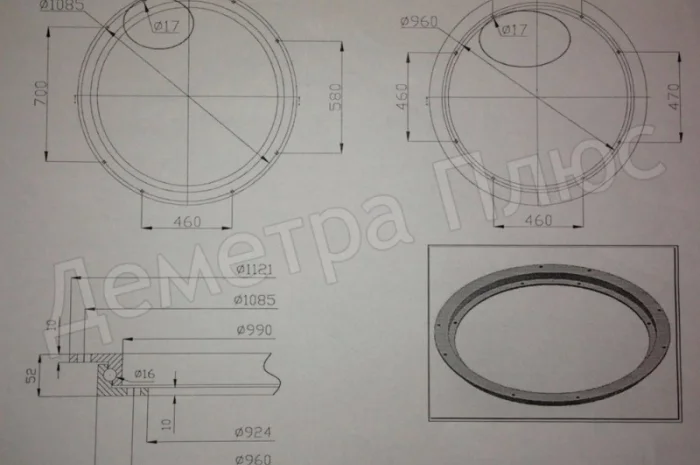 Круг поворотный 2ПТС-4- фото № 2