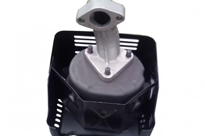 Продам глушитель на мотоблок бензиновый 177f (9 лс)- фото № 1