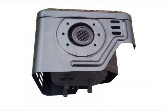 Продам глушитель на мотоблок бензиновый 177f (9 лс)- фото № 3