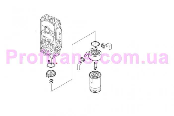 17290181 кольцо резиновое O-RING помпы масла Iveco Daily 2.8jtd 60*3.5, 125170- фото № 3