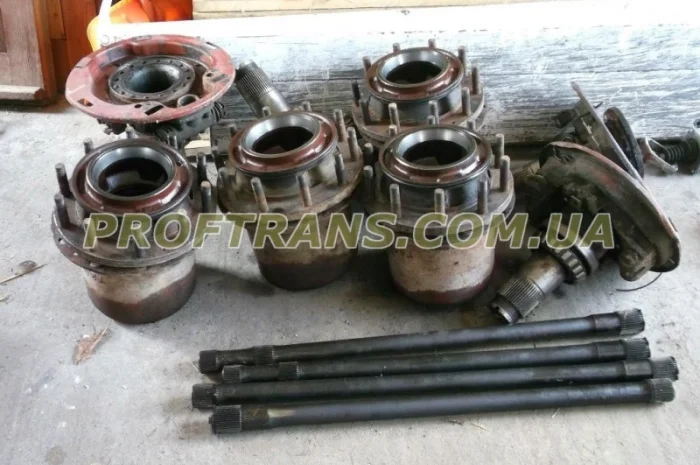 Ступица Iveco trakker eurotrakker 6x4 ивеко тракер евротракер- фото № 2